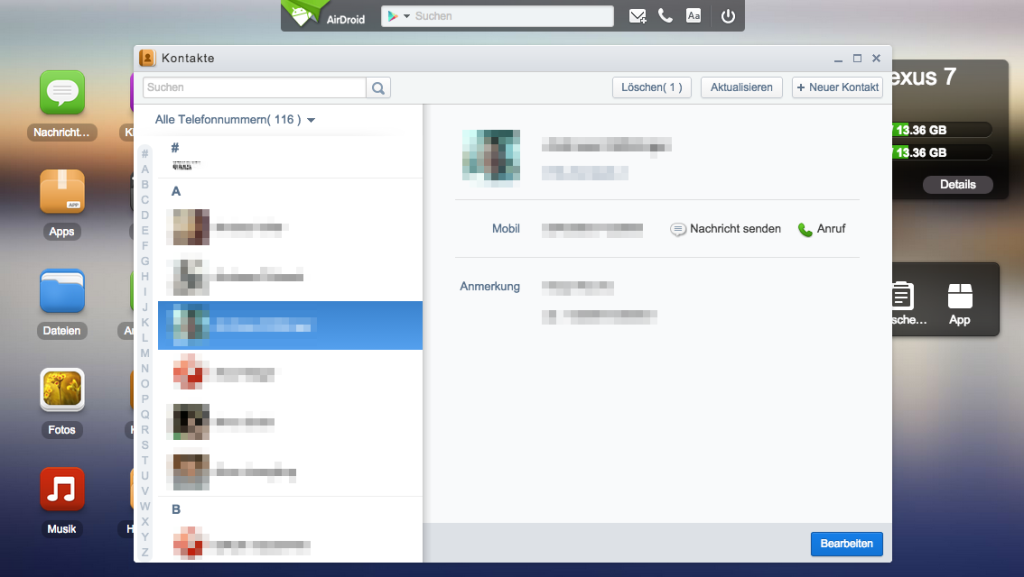 airdroid-kontakte