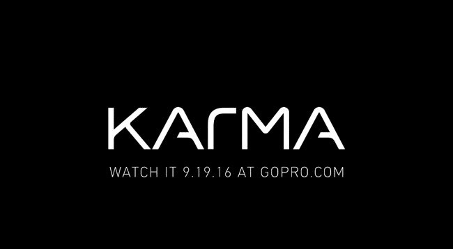 GoPro Karma Drohne Ankündigung