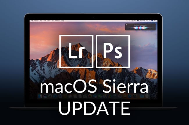macOS Sierra Update mit Lightroom und Photoshop