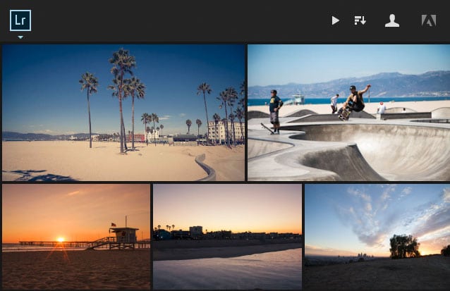 Lightroom Web Titel