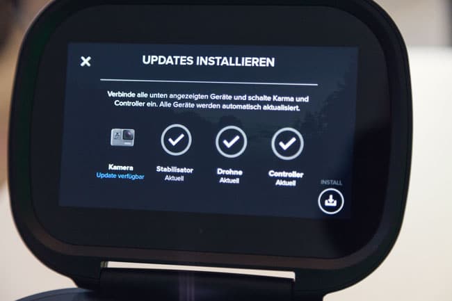 GoPro Karma Fernbedienung Update