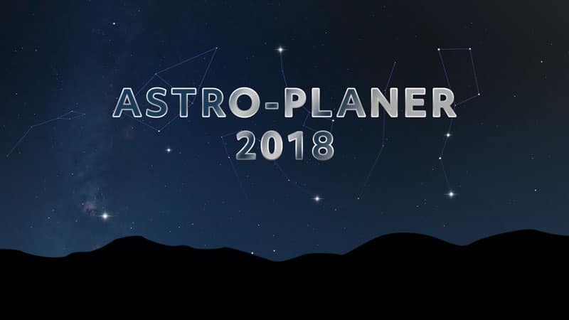 Astro Planer 2018 Titelbild