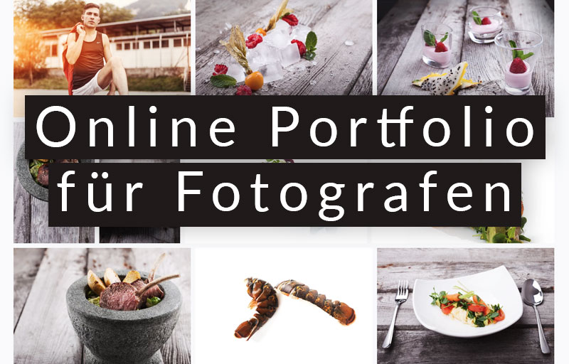 Online Portfolio für Fotografen